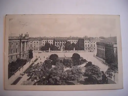 Alte AK Berlin Universität Unter den Linden um 1913 [E286]