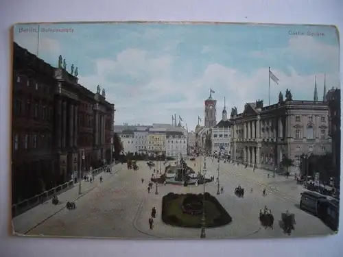 Alte AK Berlin Schloßplatz um 1925 [E322]