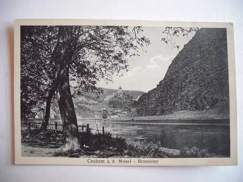 Alte AK Cochem Brauselay 1928 [E340]