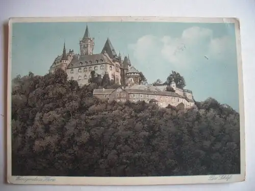 Alte AK Wernigerode Schloß um 1920 [E422]