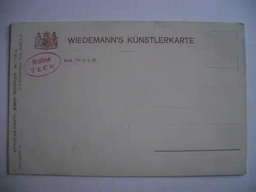 Alte AK Burg Teck  1923 Kirchheim [E861]