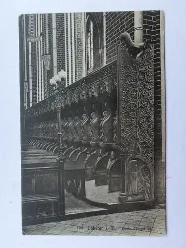 Alte AK Doberan Kirche Chorgestühl [aP220]