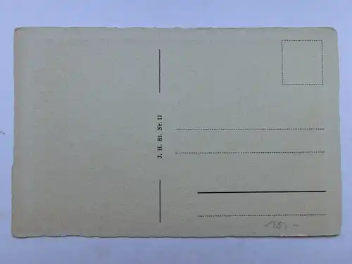 Alte AK Berchtesgaden Watzmann n. Federzeichnung [aP226]