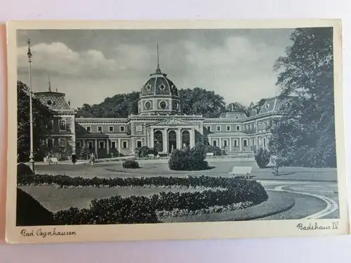 Alte AK Bad Oeynhausen Badehaus [aJ27]