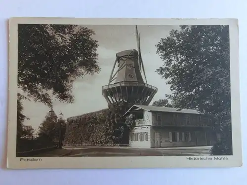 Alte AK Potsdam Historische Mühle [aJ28]