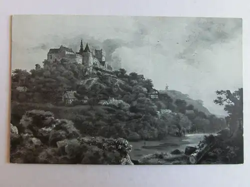 Alte AK Burg Bentheim nach Ruysdael [aJ70]