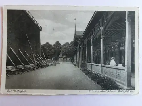 Alte AK Bad Rothenfelde Saline Verkaufsläden 1927 [aJ74]