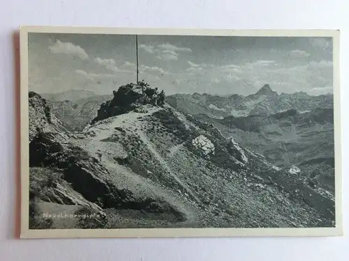 Alte AK Oberstdorf Nebelhorngipfel [aJ104]