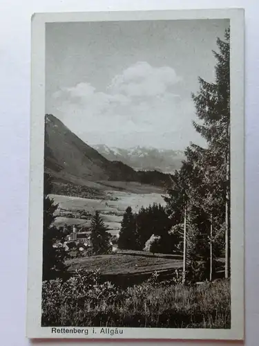 Alte AK Rettenberg Allgäu [aJ219]