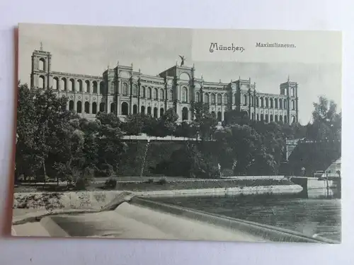 Alte AK München Maximilianeum um 1900 [aJ245]