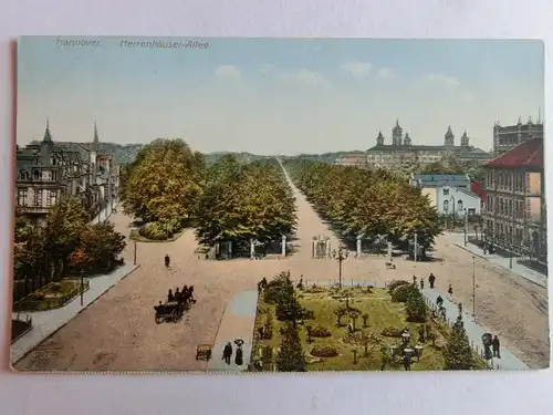 Alte AK Hannover Herrenhäuser Allee [aK38]