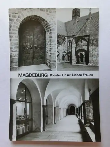 Alte AK Magdeburg Kloster Unser Lieben Frau [aK960]