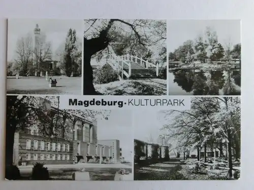 Alte AK Magdeburg Kulturpark [aK967]