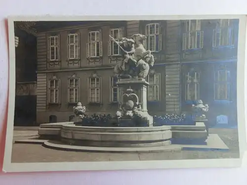 Alte AK Ansbach Luitpoldbrunnen um 1930 [aK130]