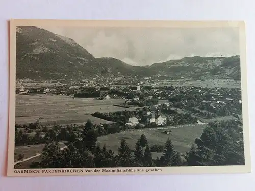 Alte AK Garmisch Partenkirchen um 1930 [aK133]