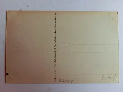 Alte AK Garmisch Partenkirchen um 1930 [aK133]