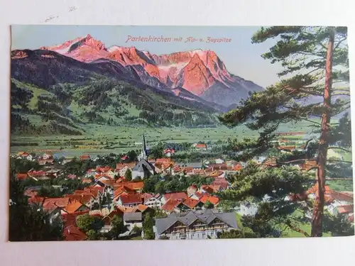 Alte AK Garmisch Partenkirchen um 1925 [aK146]