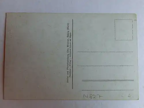 Alte AK Schloß Wiesenburg Belzig [aM919]