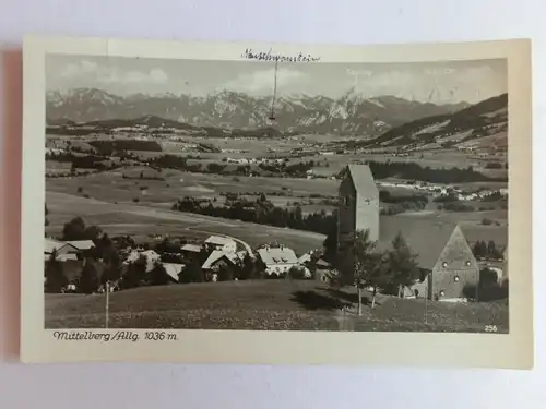 Alte AK Mittelberg Allgäu [aM915]