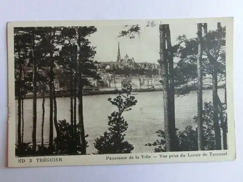 Alte AK Treguier Panorama de la Ville [aM264]