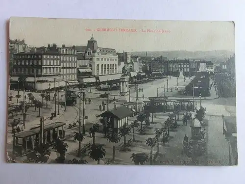 Alte AK Clermont Ferrand La Place de Jaude [aM275]