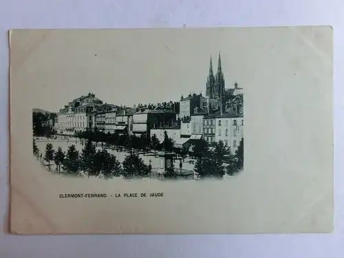 Alte AK Clermont Ferrand La Place de Jaude [aM281]