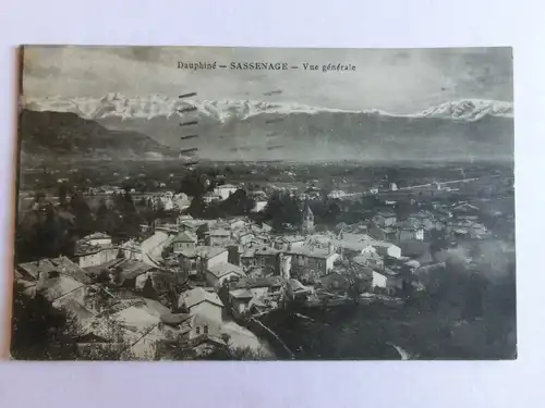 Alte AK Dauphine Sassenage Grenoble 1920 [aM68]