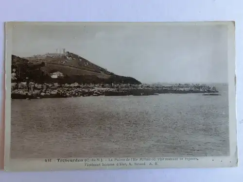Alte AK Trebeurden La Pointe de l’Ile Millau… [aM74]