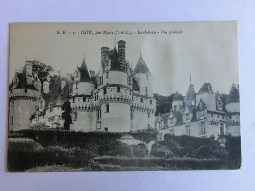 Alte AK Usse par Rigny Le Chateau Vue generale Rigny Usse [aM97]