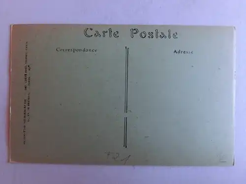 Alte AK Semur Le Pont Joly et le Donjon Brücke [aM101]