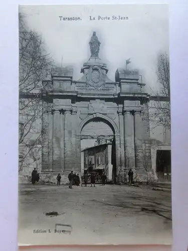 Alte AK Tarascon La Porte St. Jean [aM105]