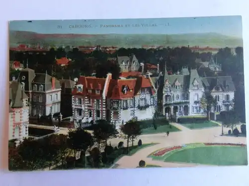 Alte AK Cabourg Panorama et les Villas [aM171]