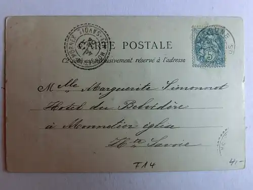 Alte AK Langrune - sur Mer Calvados Eglise [aM202]