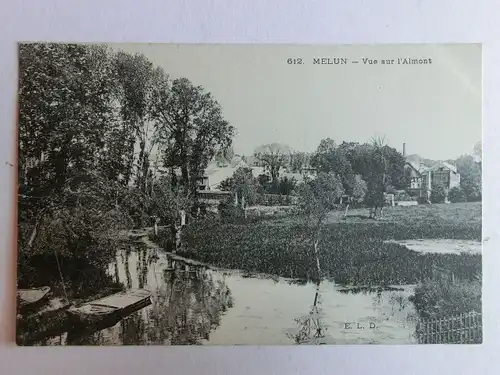 Alte AK Melun Vue sur l’Almont [aM212]