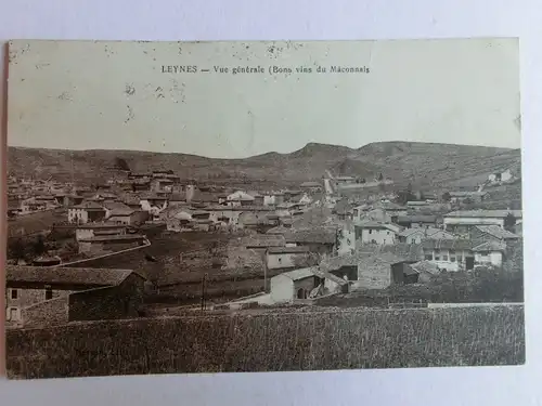 Alte AK Leynes Vue generale Bons vins du Maconnais [aM216]