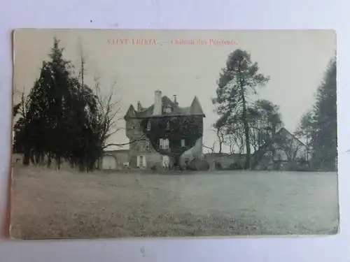 Alte AK Saint Yrieix Chateau des Penitents [aM307]