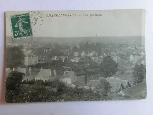 Alte AK Chatellerault Vue generale [aM309]