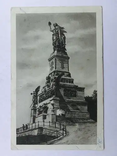 Alte AK Rüdesheim Nationaldenkmal 1919 [aS805]