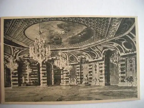 Alte AK Potsdam Neues Palais Muschelsaal [P500]
