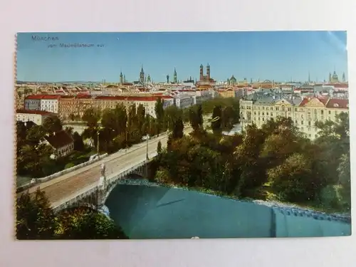 Alte AK München vom Maximilianeum aus um 1925 [aK238]