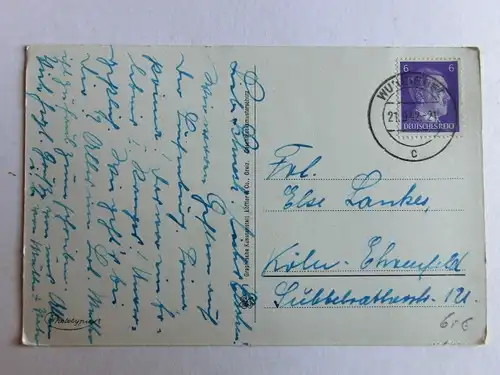 Alte AK Kösseine Fichtelgebirge Wunsiedel 1942 [aK334]