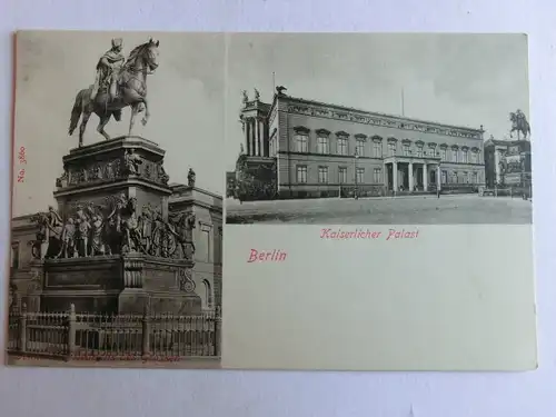 Alte AK Berlin Kaiserlicher Palast um 1900 [aK432]