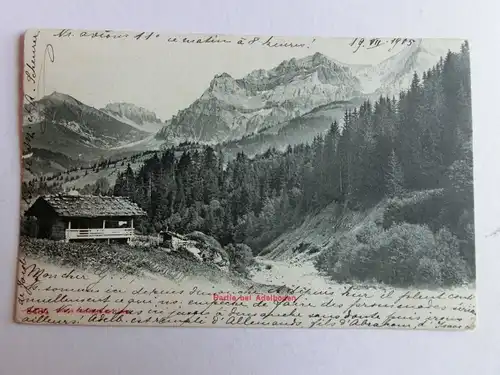 Alte AK Partie bei Adelboden 1905 [aK491]