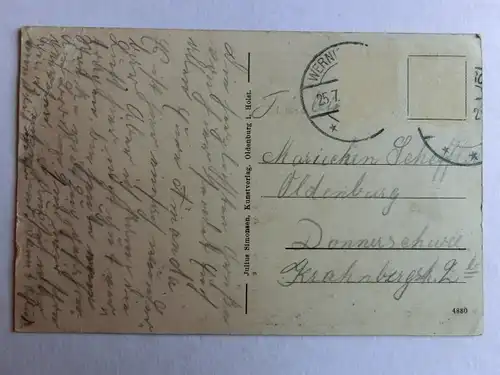 Alte AK Wernigerode Schloß um 1920 [aK525]	