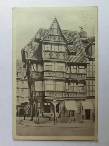 Alte AK Halberstadt Der Stelzfuss um 1910 [aK558]