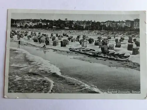 Alte AK Seebad Zinnowitz Strand [aK577]