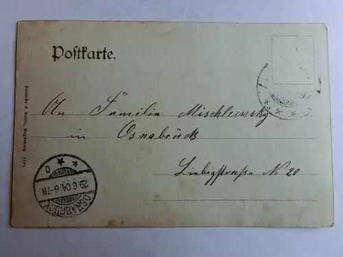 Alte AK Bad Ems Villenviertel 1904 [aK594]