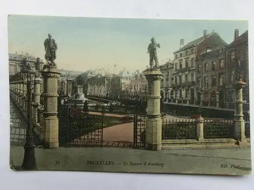 Alte AK Brüssel Bruxelles Le Square d’Arenberg [aS920]