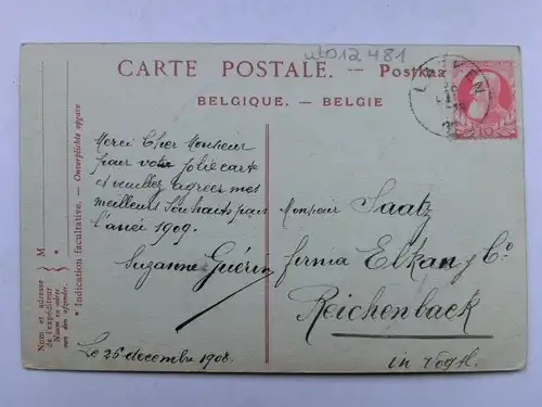 Alte AK Brüssel Bruxelles Le Square d’Arenberg [aS920]