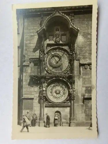 Alte AK Prag Astronimische Uhr Praha [aS925]